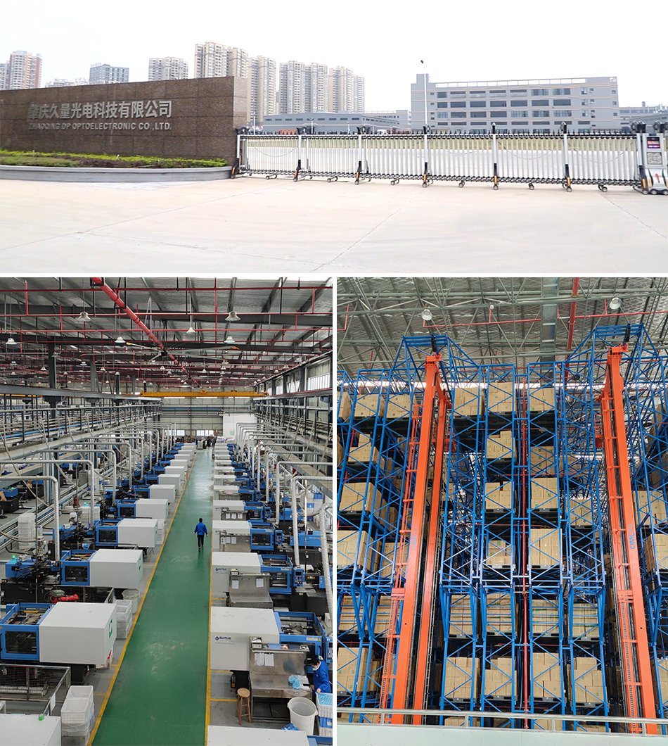 Warehouse and manufacturing operations at DP rechargeable product factory