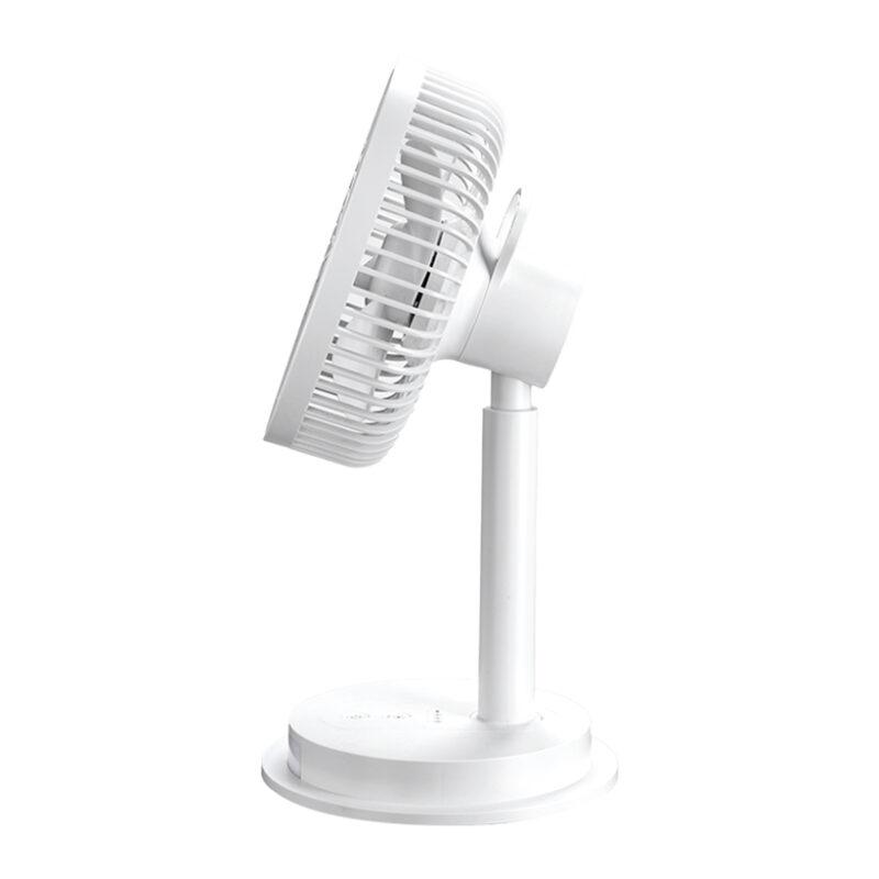 Portable USB Rechargeable Desk Fan with Light DP-7627 - Image 5