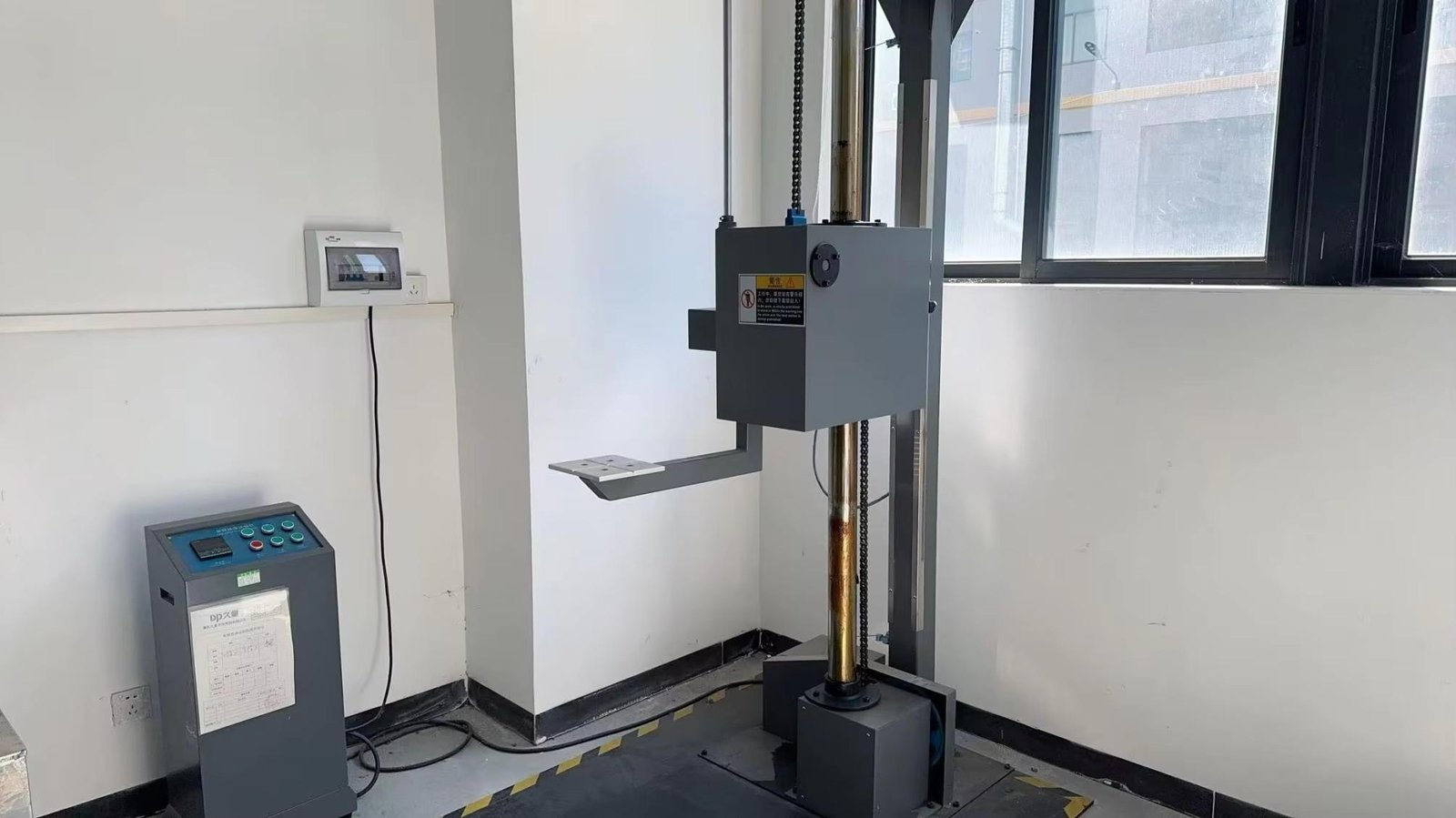 Rechargeable product testing and inspection area at DP factory