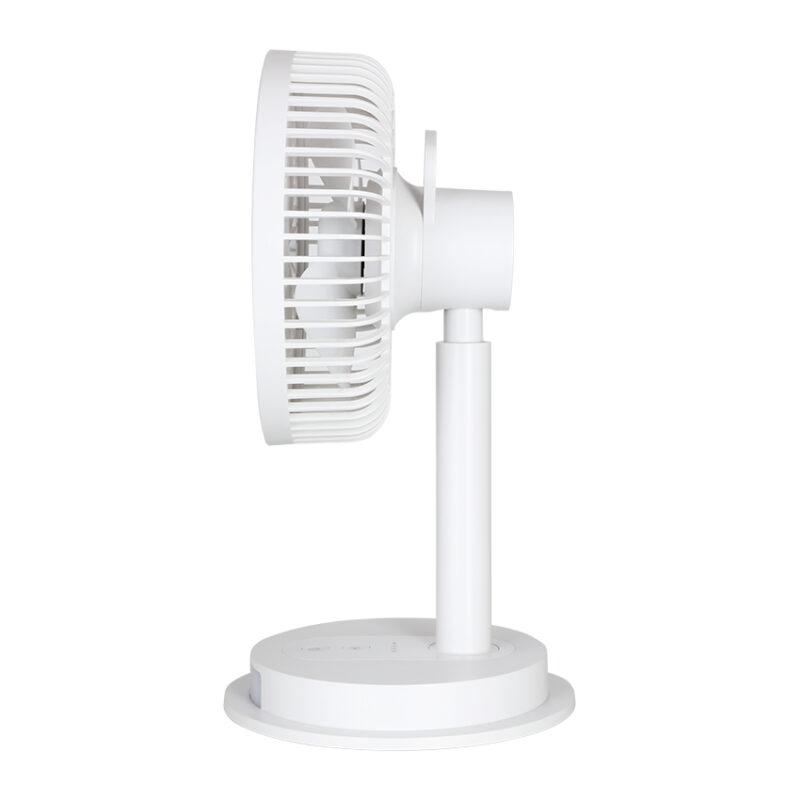 Portable USB Rechargeable Desk Fan with Light DP-7627 - Image 4