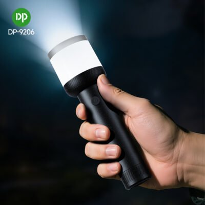 2000mAh Flashlight Torch with Camping Light DP-9206