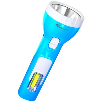 LED Flashlight Torch with Side Light DP-9123