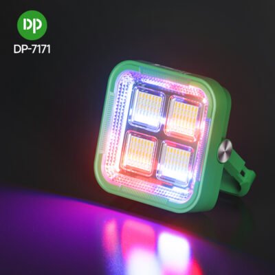 Solar Rechargeable LED Emergency Flood Light DP-7171