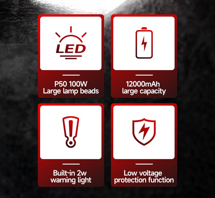 100W Searchlight DP-7337 DETAIL (2)