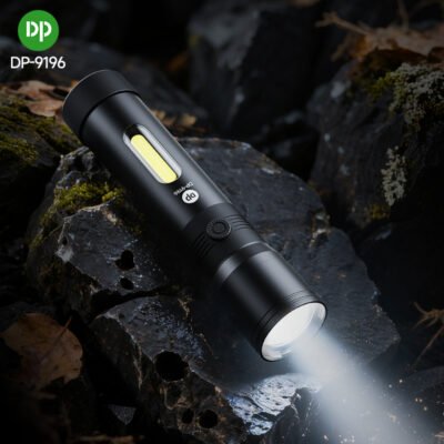 2000mAh Rechargeable Zoomable Flashlight Torch DP-9196-5