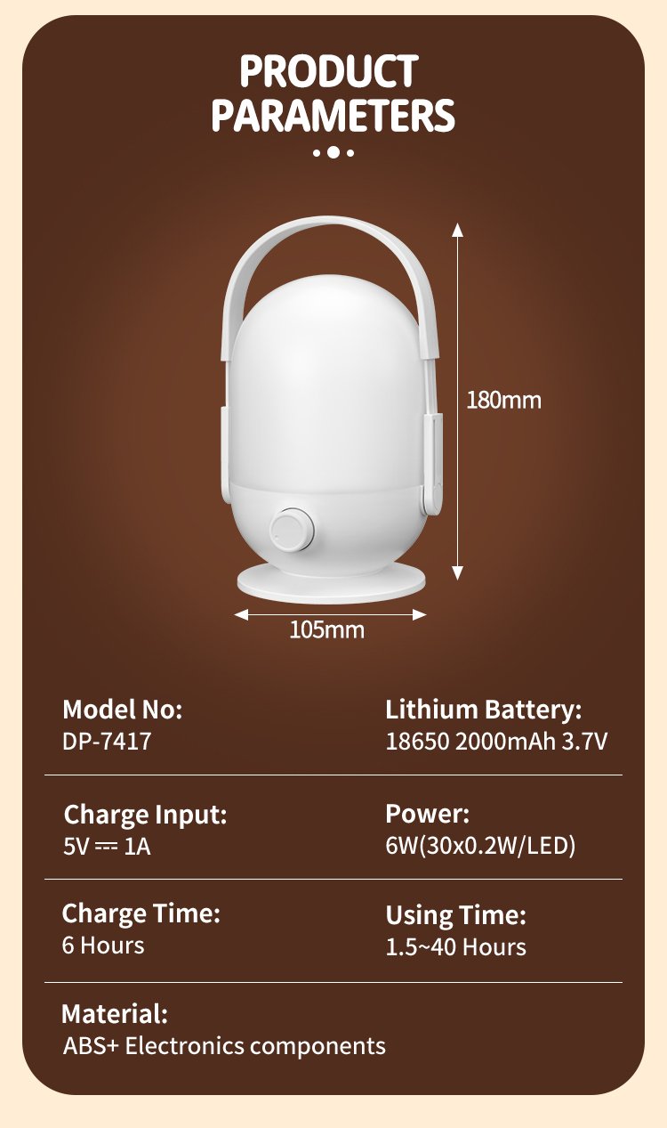 Camping Lantern DP-7417 detail (7)