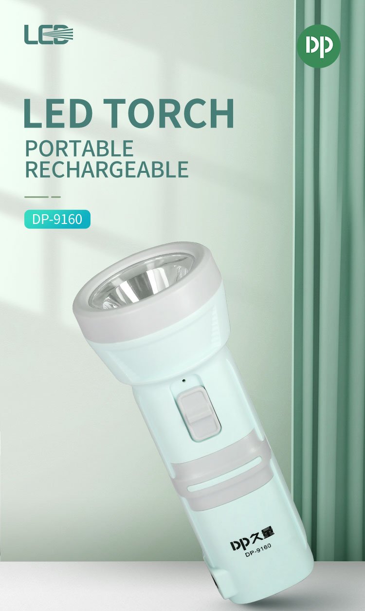 Portable Torch DP-9160 detail (1)