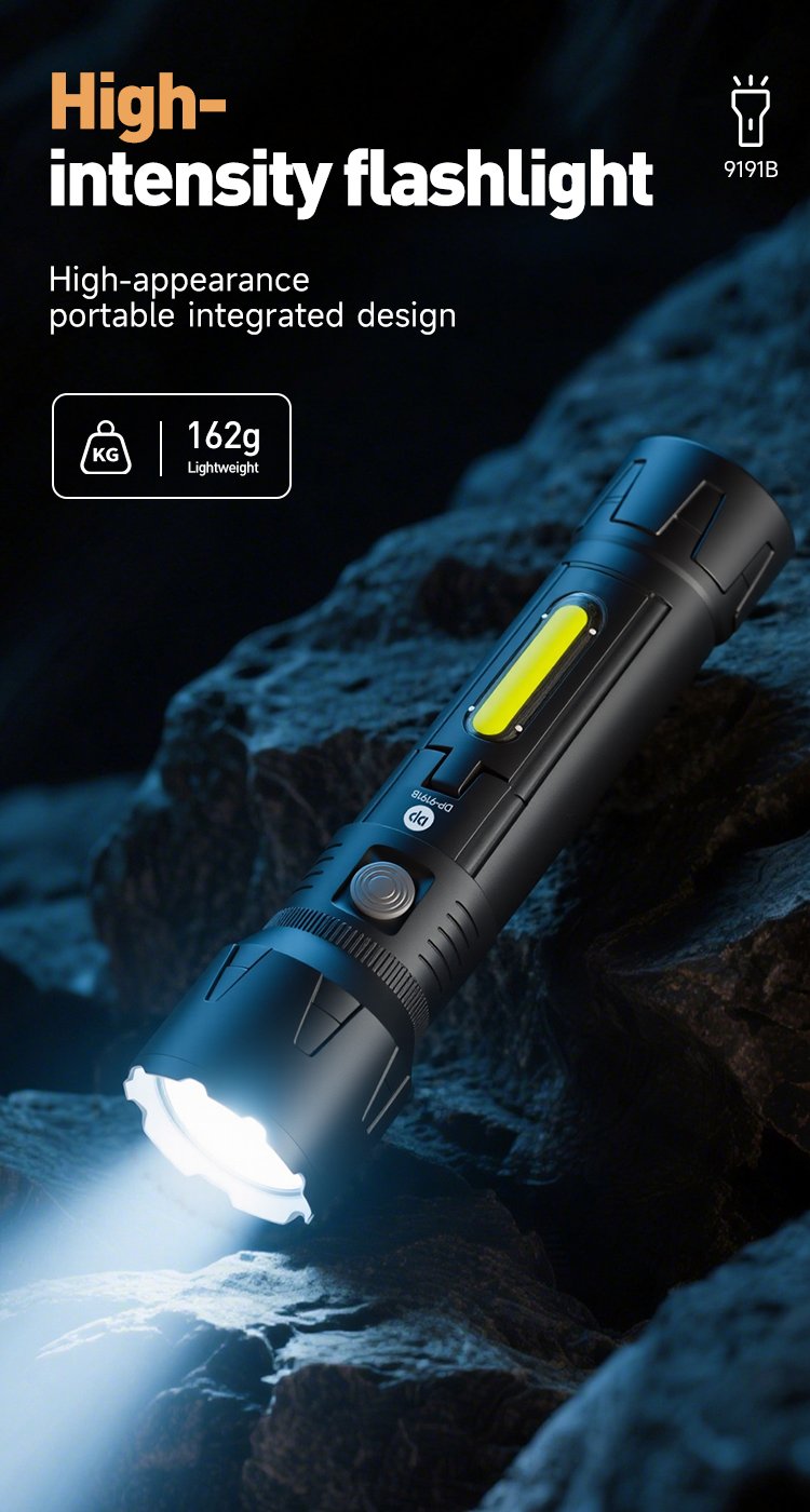 Zoomable LED Flashlight DP-9191B-detail (2)