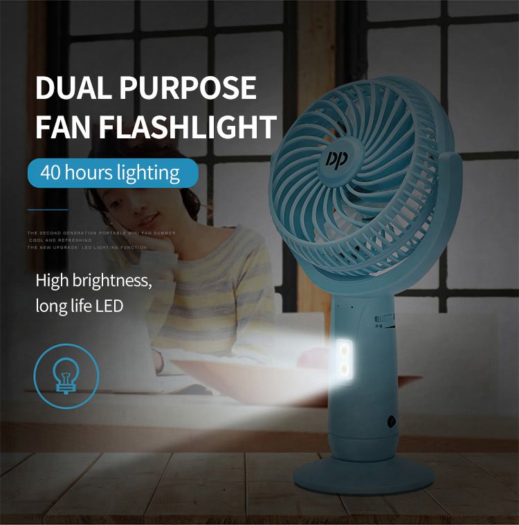 4-inch rechargeable fan DP-7606 detail-4