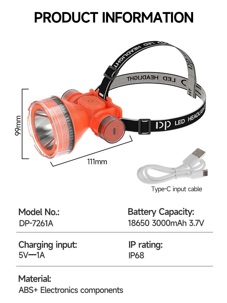 Headlamp DP-7261A detail (8)