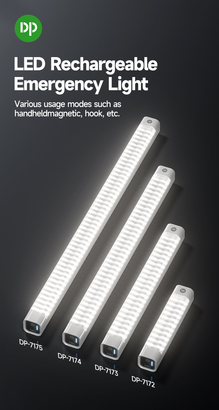 Portable Rechargeable LED Lamp DP-7172 detail (1)