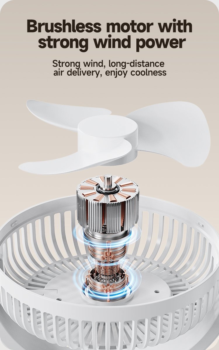 Rechargeable Fan DP-7689 detail (3)