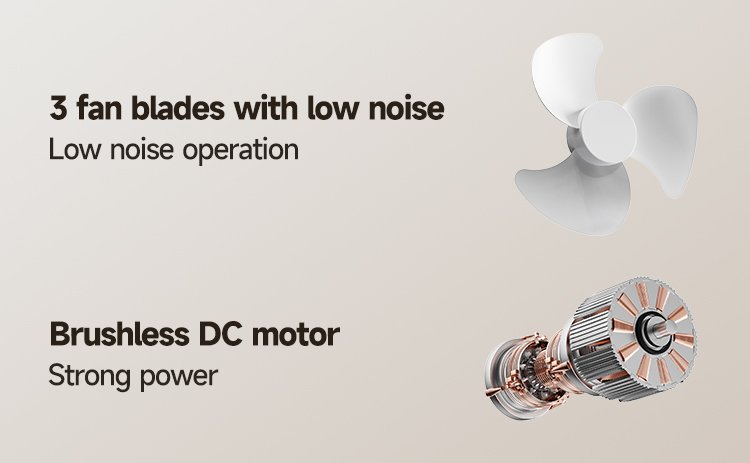 Rechargeable Fan DP-7689 detail (4)