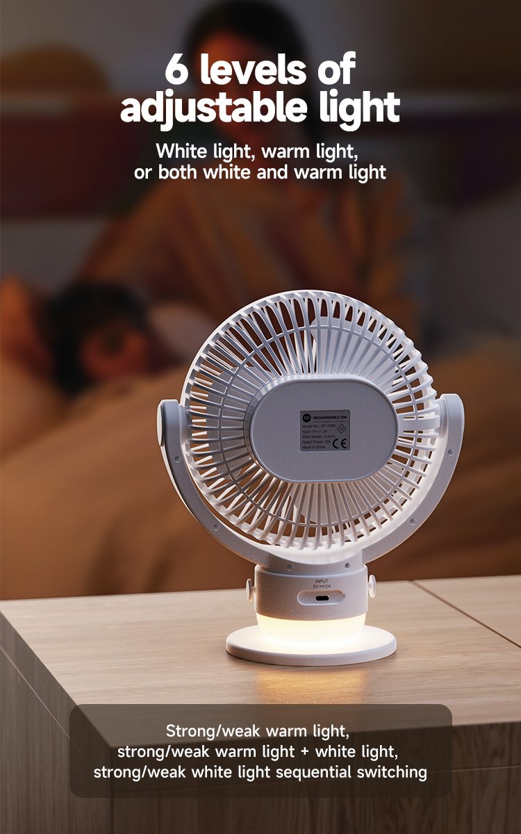 Rechargeable Fan DP-7689 detail (9)