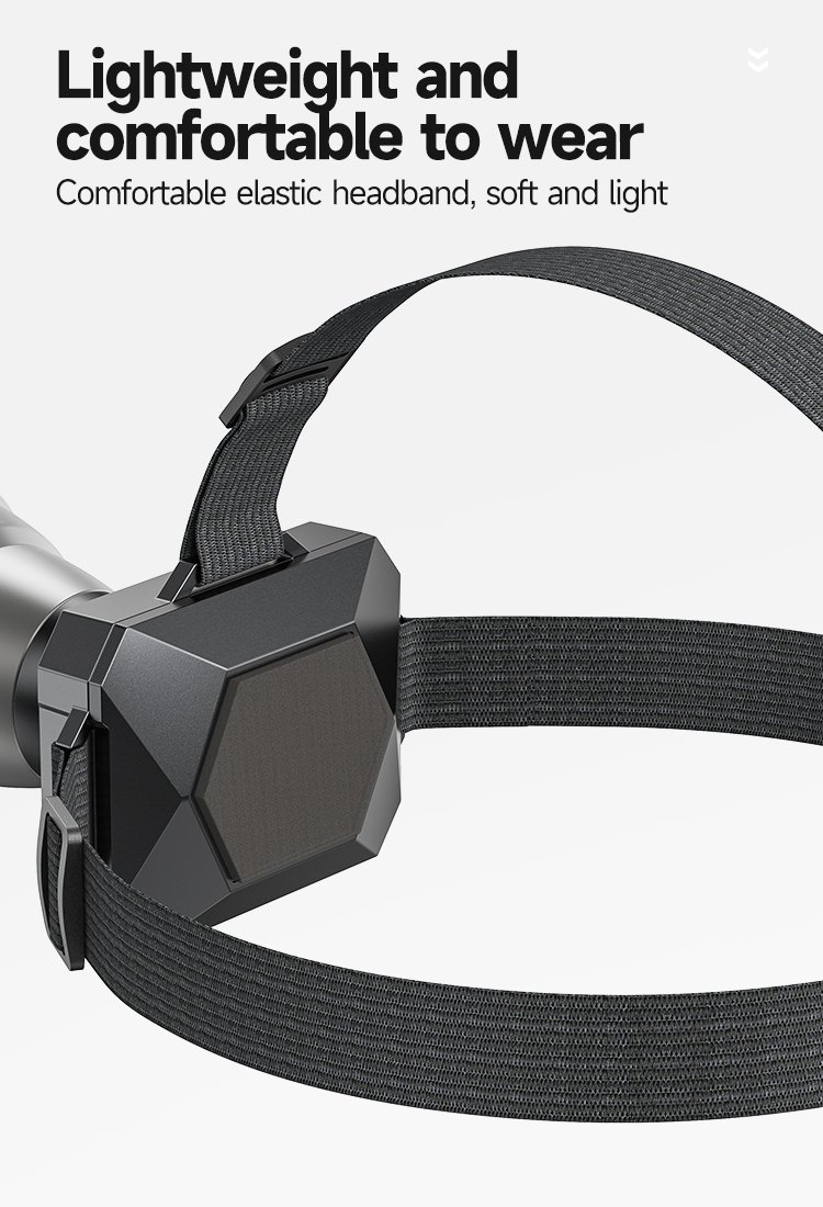 rechargeable LED headlamp DP-7253 detail (5)