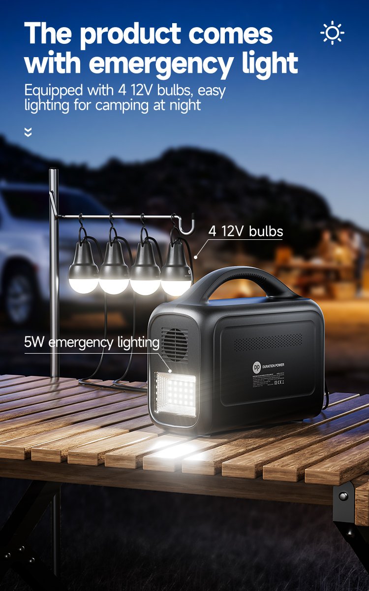 solar rechargeable emergency light DP-7721 detail (5)