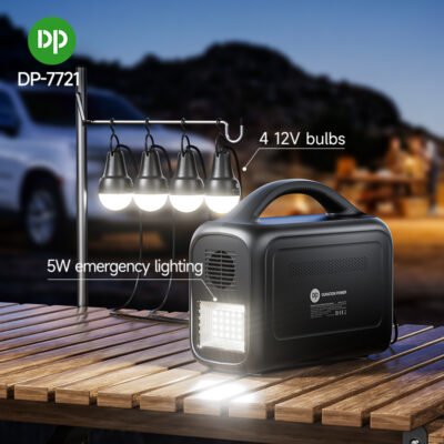 solar rechargeable emergency light DP-7721 main (4)