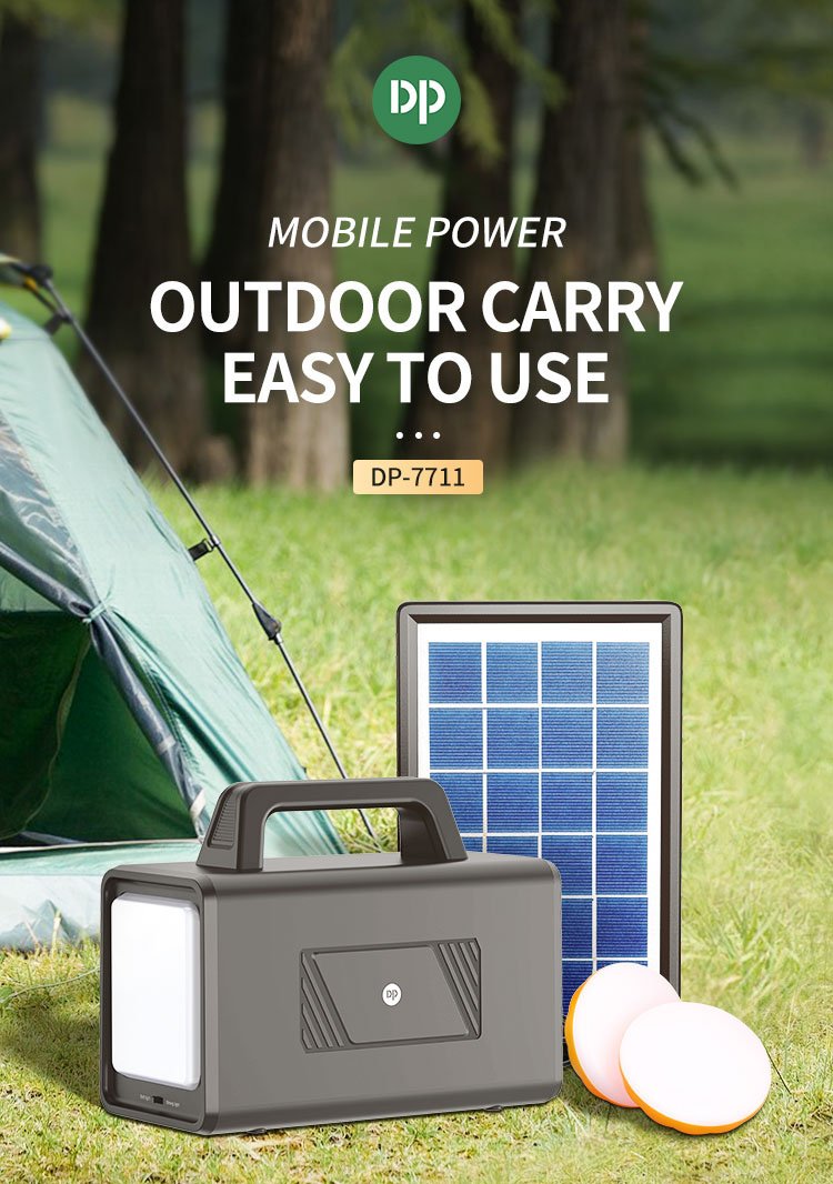 solar rechargeable light DP-7711 detail (1)