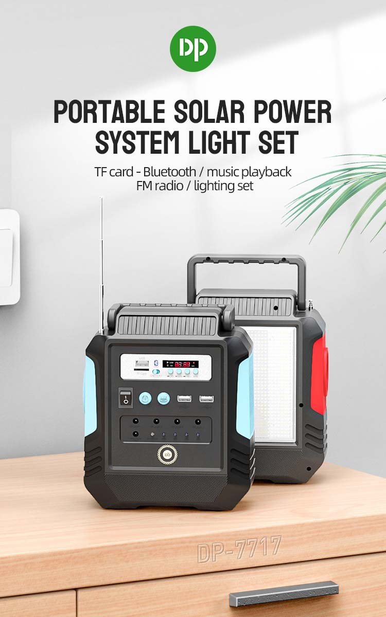 Solar Lighting System dp-7717 detail 1
