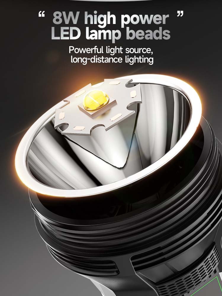 Rechargeable Searchlight dp-7313 detail (3)