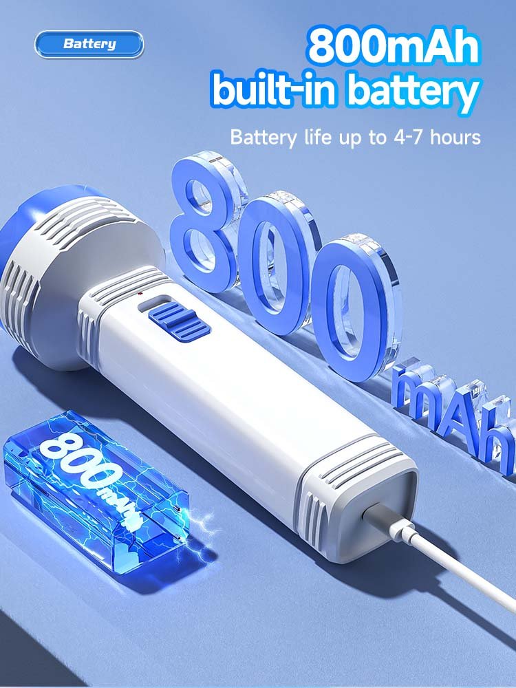 Solar LED Flashlight DP-9185 detail (4)