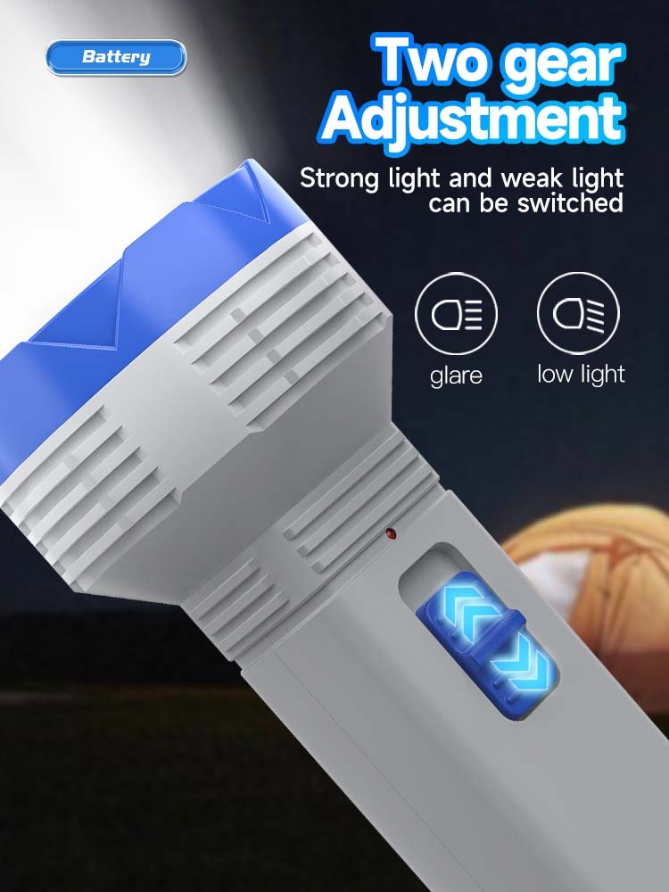 Solar LED Flashlight DP-9185 detail (6)