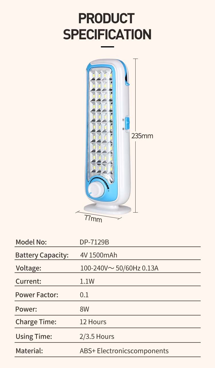 emergency light dp-7129b-detail-8
