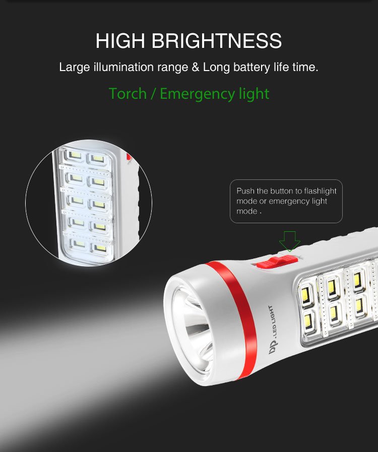 flashlight dp-9110c detail (2)