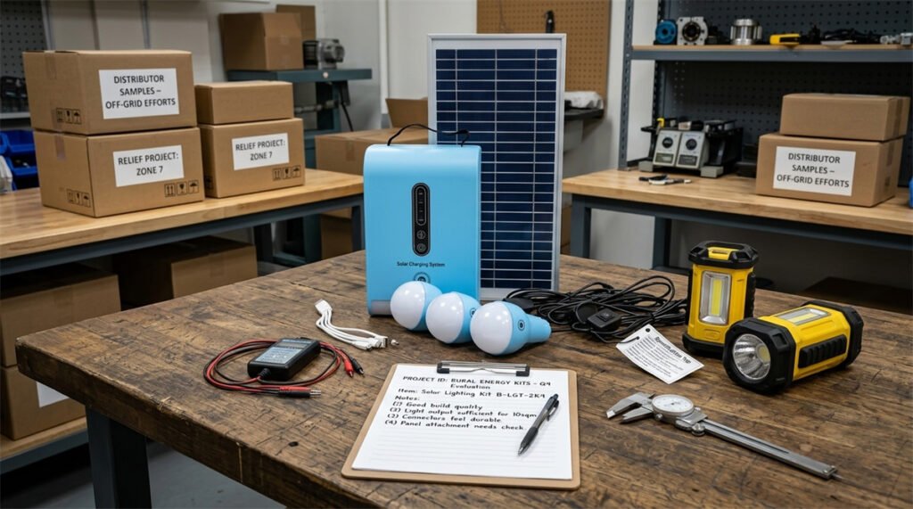 Solar lighting kits and rugged emergency lights are evaluated for off-grid and outdoor use.