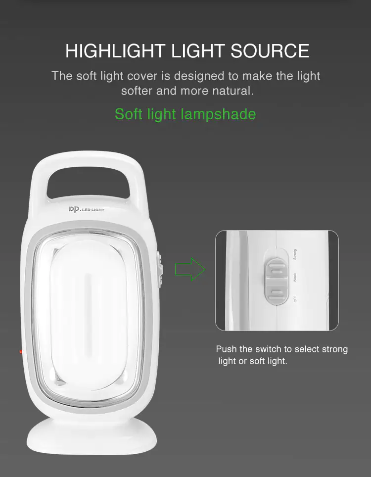 Duration Power DP 7158 Rechargeable Led Light description image 2