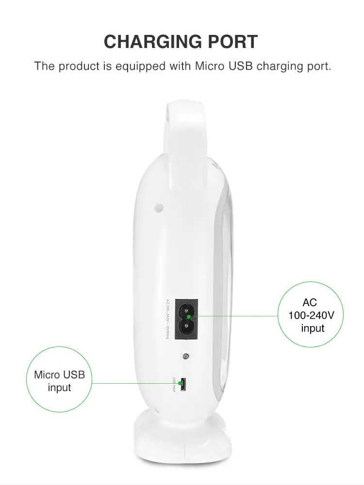 Duration Power DP 7158 Rechargeable Led Light description image 3